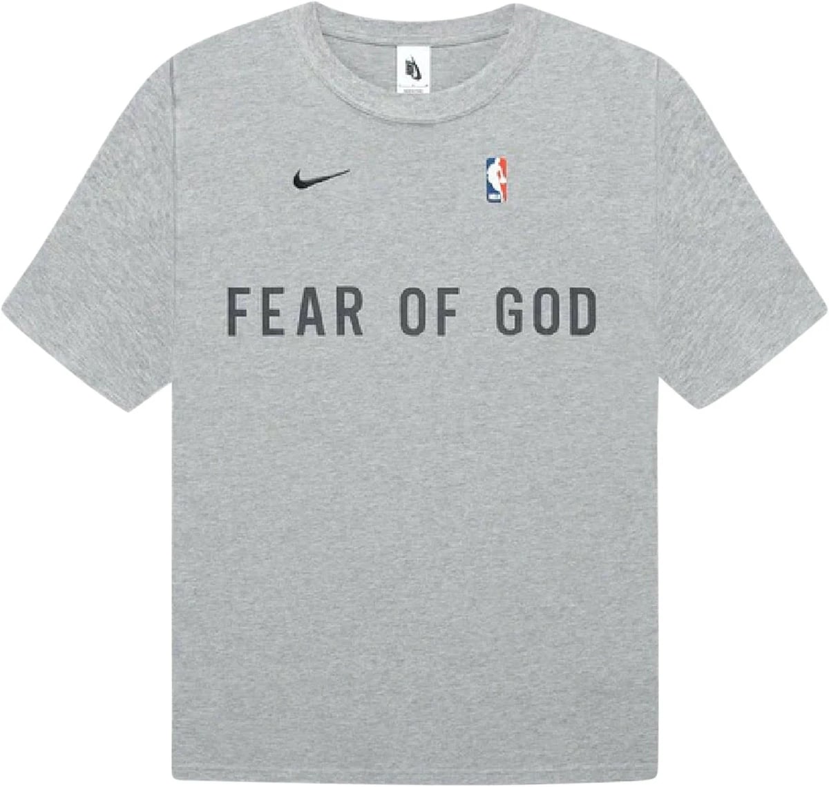 Nike x Fear of God Warm Up T-Shirt 'Dark Heather Grey'