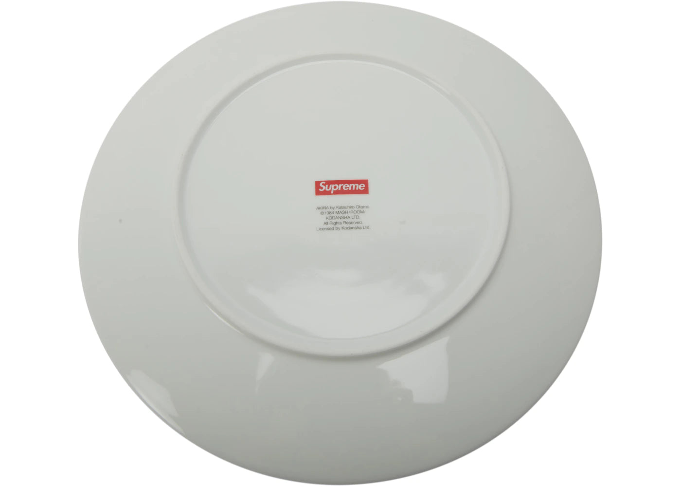 Supreme AKIRA Pill Ceramic Plate White