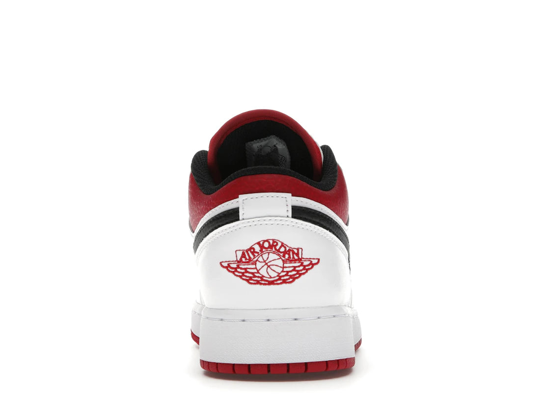 Jordan 1 Low White Gym Red (GS)