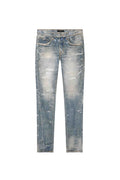 PURPLE Printed Sequin Denim