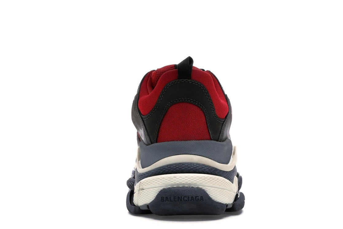 Balenciaga Triple S Red Black (Pre-Distressed)