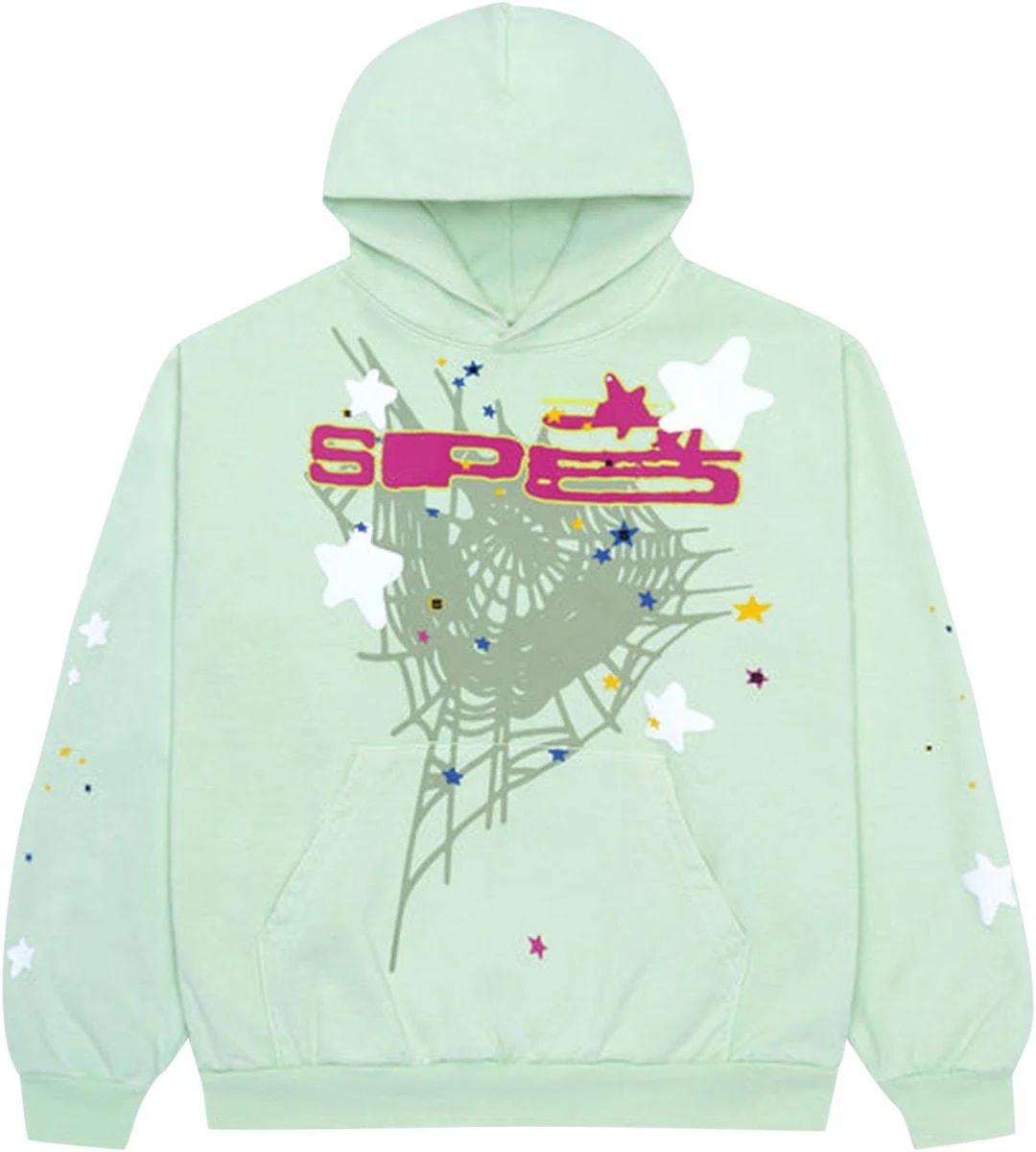 SP5DER Mint Hoodie