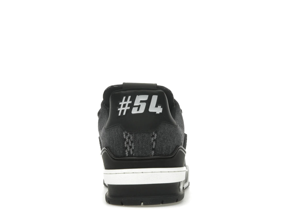 Louis Vuitton LV Trainer Black Damier 3D Denim